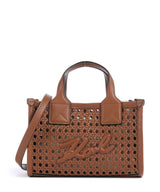 Karl Lagerfeld K/Skuare Small Handtas dark tan