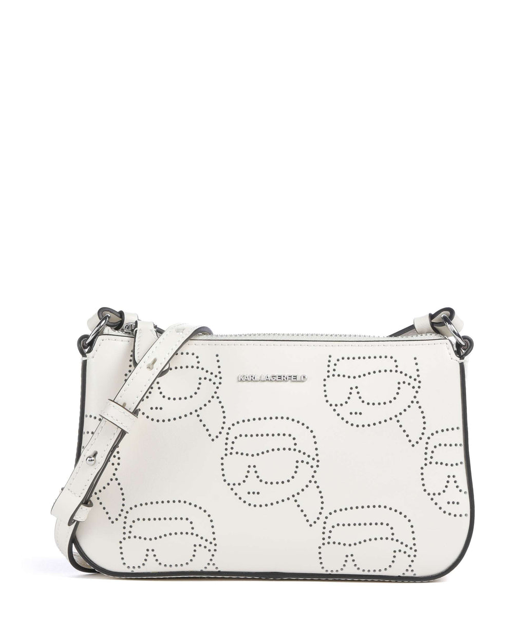Karl Lagerfeld K/Ikonik Crossbody bag offwhite