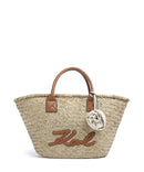 Karl Lagerfeld K/Signature Medium Handtas natural/tan
