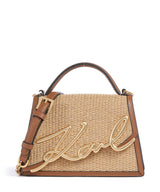 Karl Lagerfeld K/Signature 2.0 Crossbody tas natural/tan