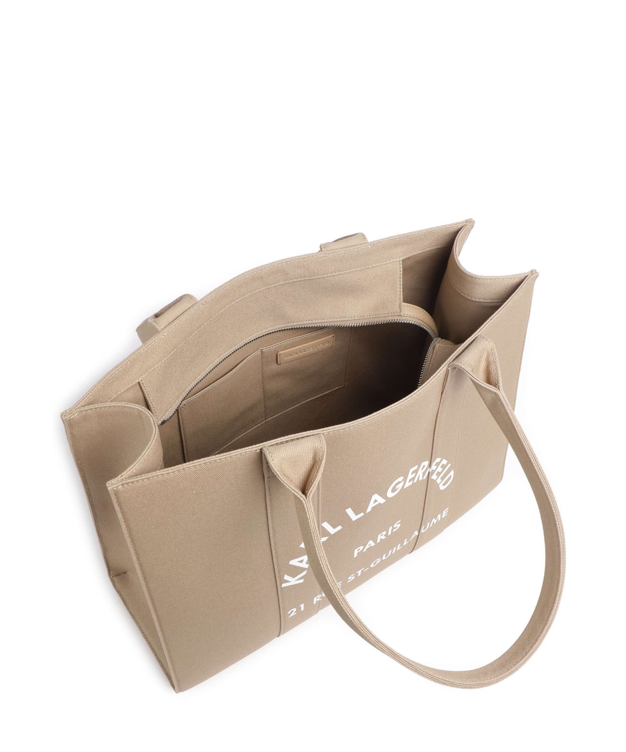 Karl Lagerfeld K/Rue St Guillaume Tote bag nougat