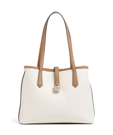 Karl Lagerfeld K/Autograph Small Shopper canvas caramel