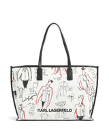 Karl Lagerfeld K/Karl Tote bag offwhite