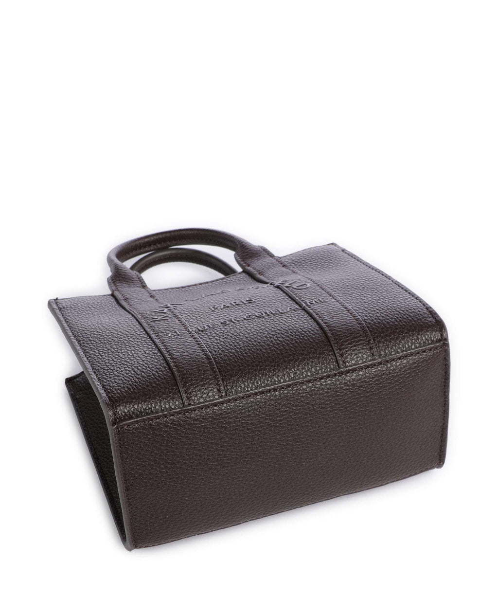 Karl Lagerfeld K/Rue St Guillaume Mini Handbag tobacco