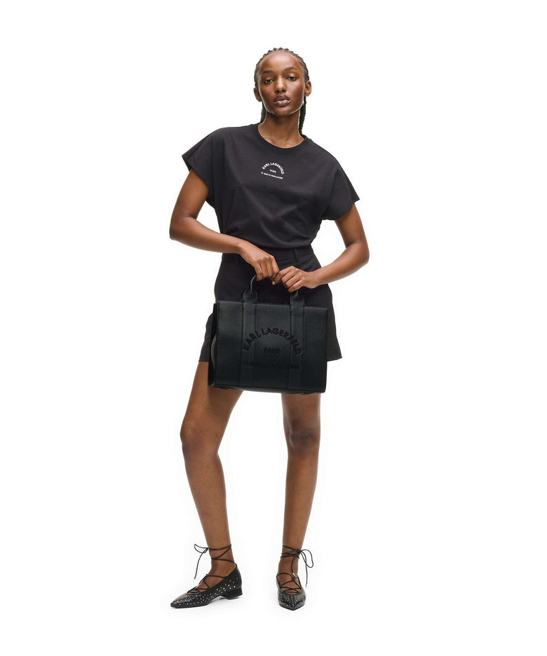 Karl Lagerfeld K/Rue St Guillaume Medium Handbag black