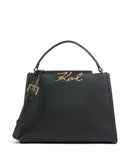 Karl Lagerfeld K/Signature Medium Handtas black/gold
