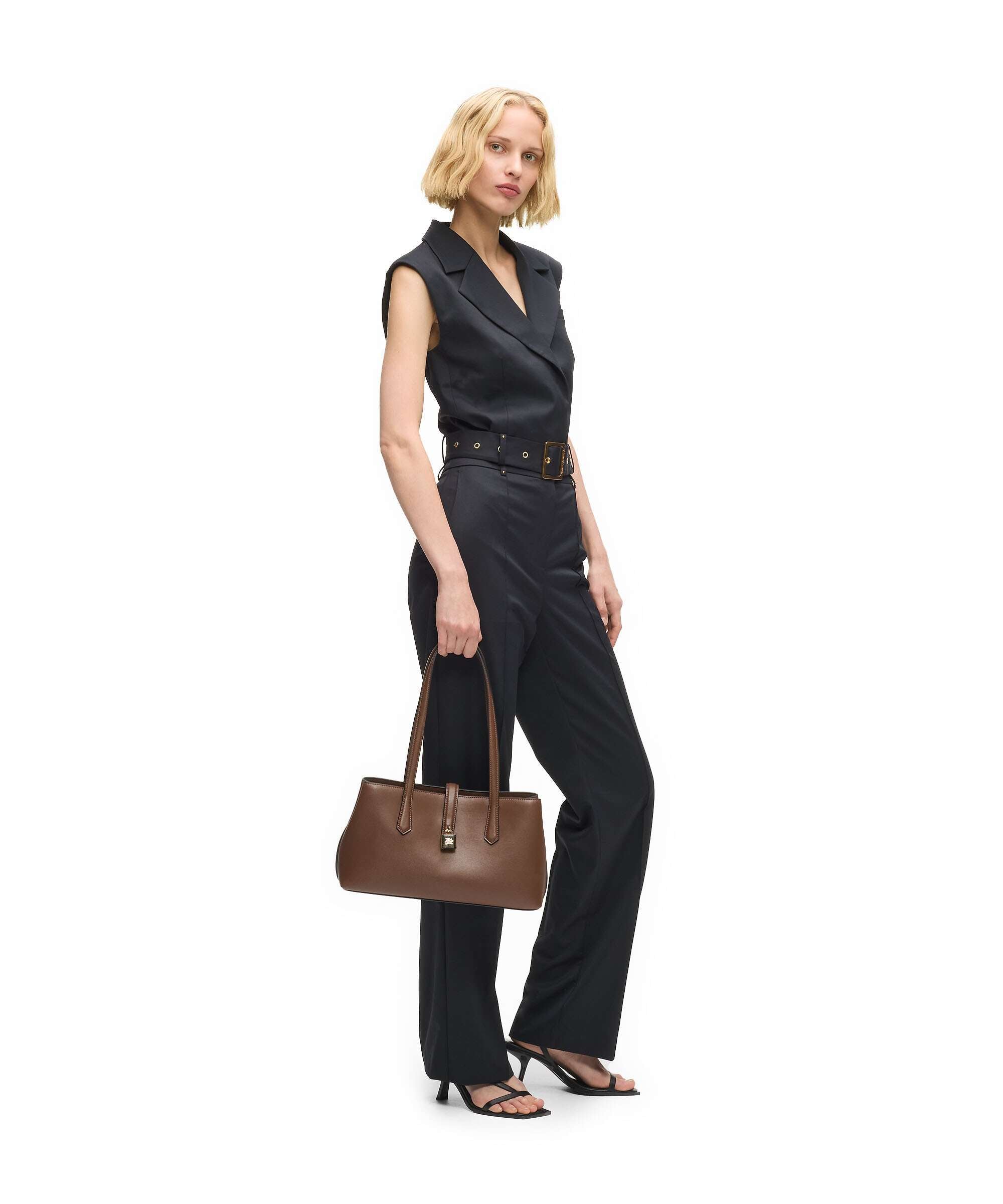 Karl Lagerfeld K/Autograph Shoulder bag dark friar brown