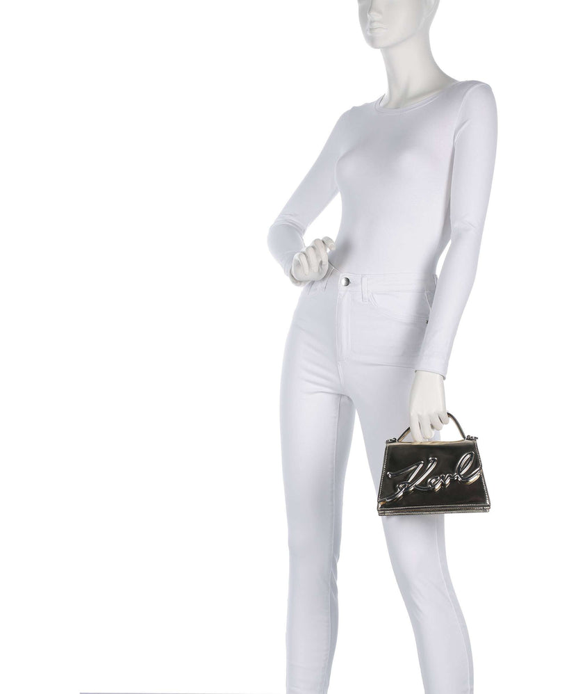 Karl Lagerfeld K/Signature 2.0 Crossbody bag light gold