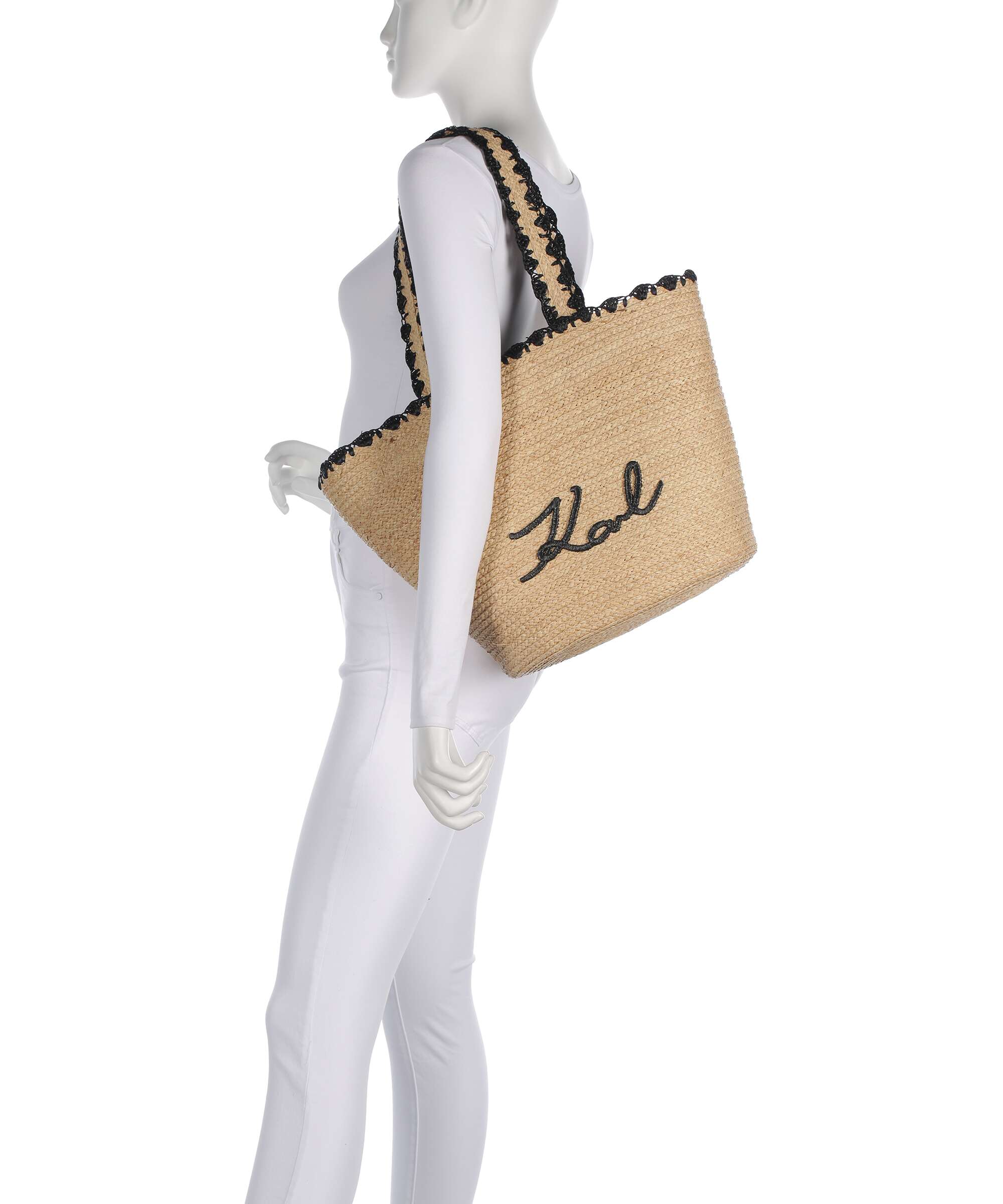 Karl Lagerfeld K/Signature Tote bag natural