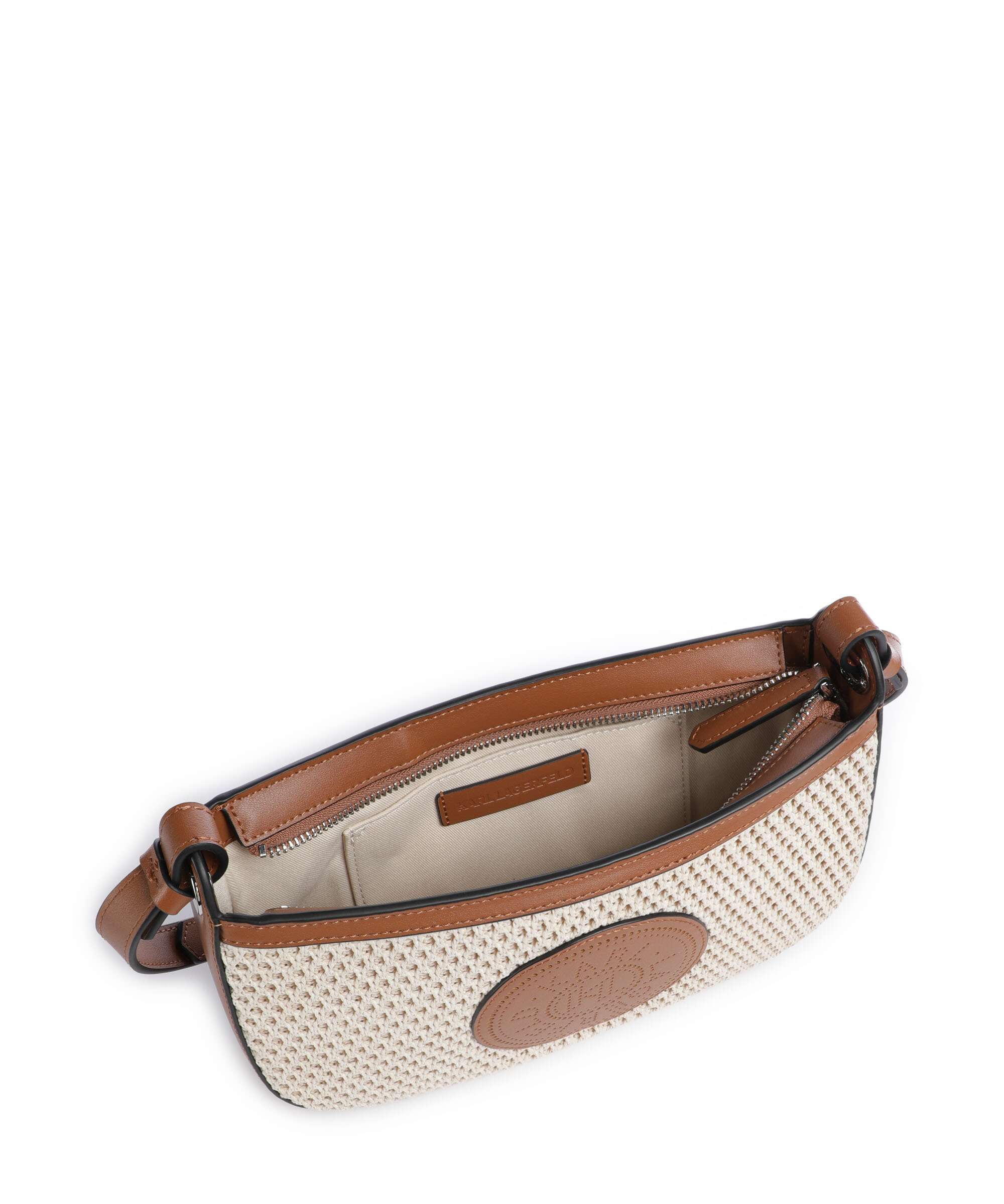 Karl Lagerfeld K/Circle Crossbody bag natural/tan