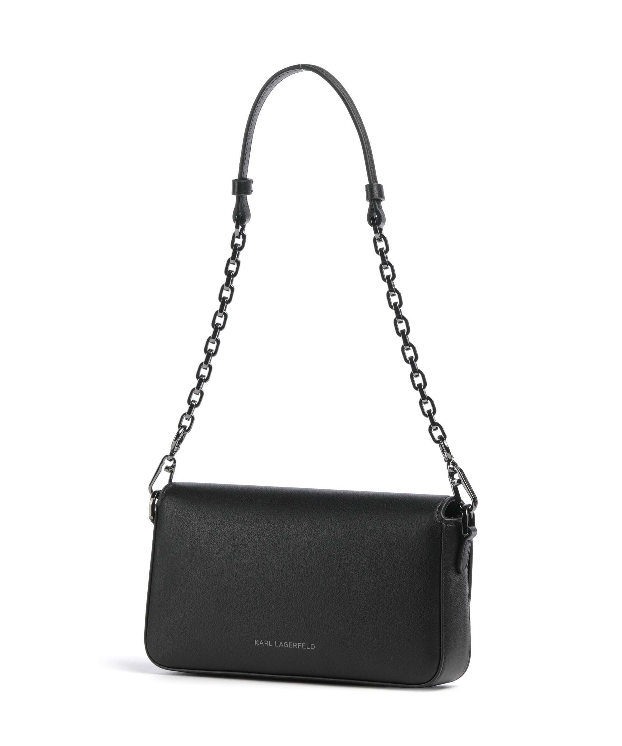 Karl Lagerfeld K/Signature 2.0 Small Shoulder bag black/gunmetal