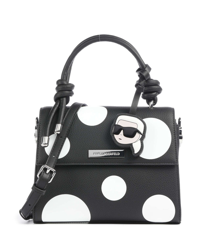 Karl Lagerfeld Ikon Knots Handbag variable polka dot