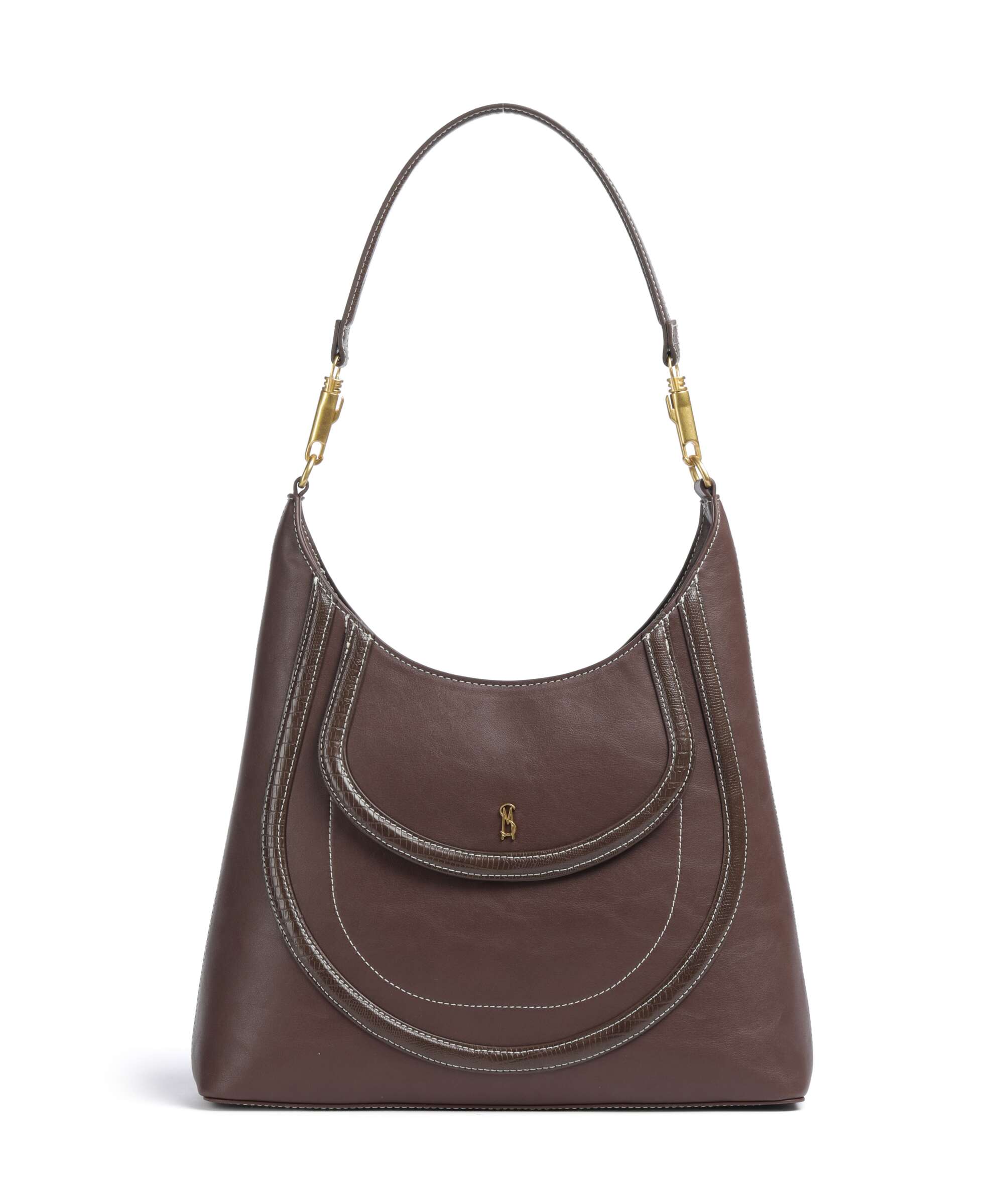 Steve Madden BSALUS Shoulder bag chocolate/gold