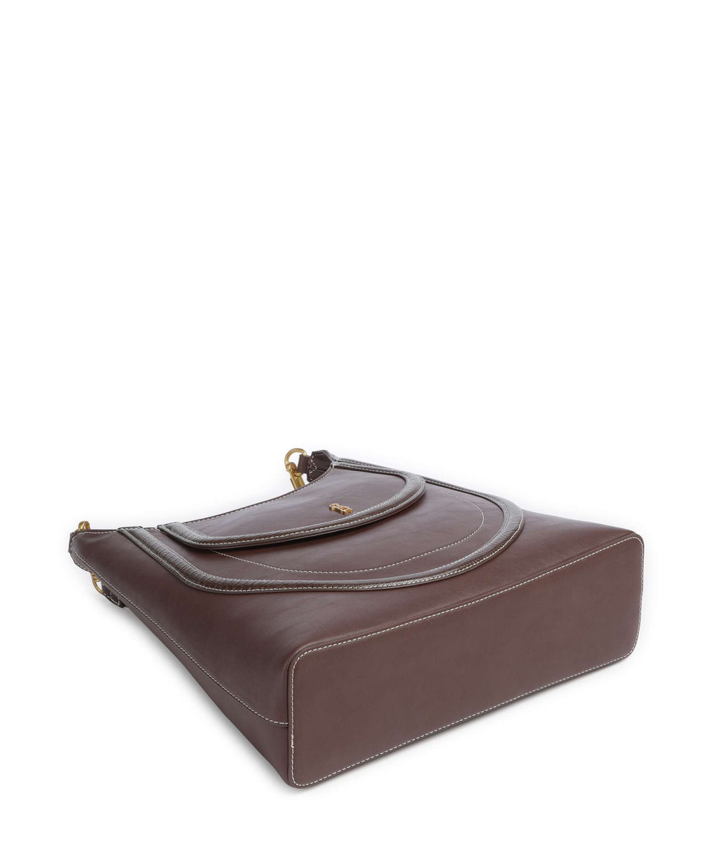 Steve Madden BSALUS Shoulder bag chocolate/gold