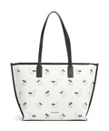 Karl Lagerfeld Ikon Choupette Tote bag off white
