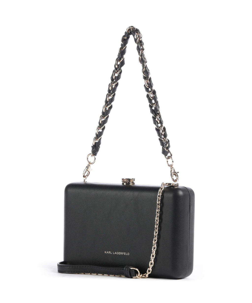 Karl Lagerfeld K/Soiree Clutch bag black nickel