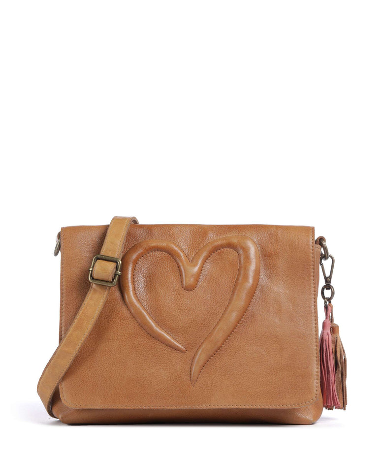 Taschendieb Wien Herzweg 3 Crossbody bag camel