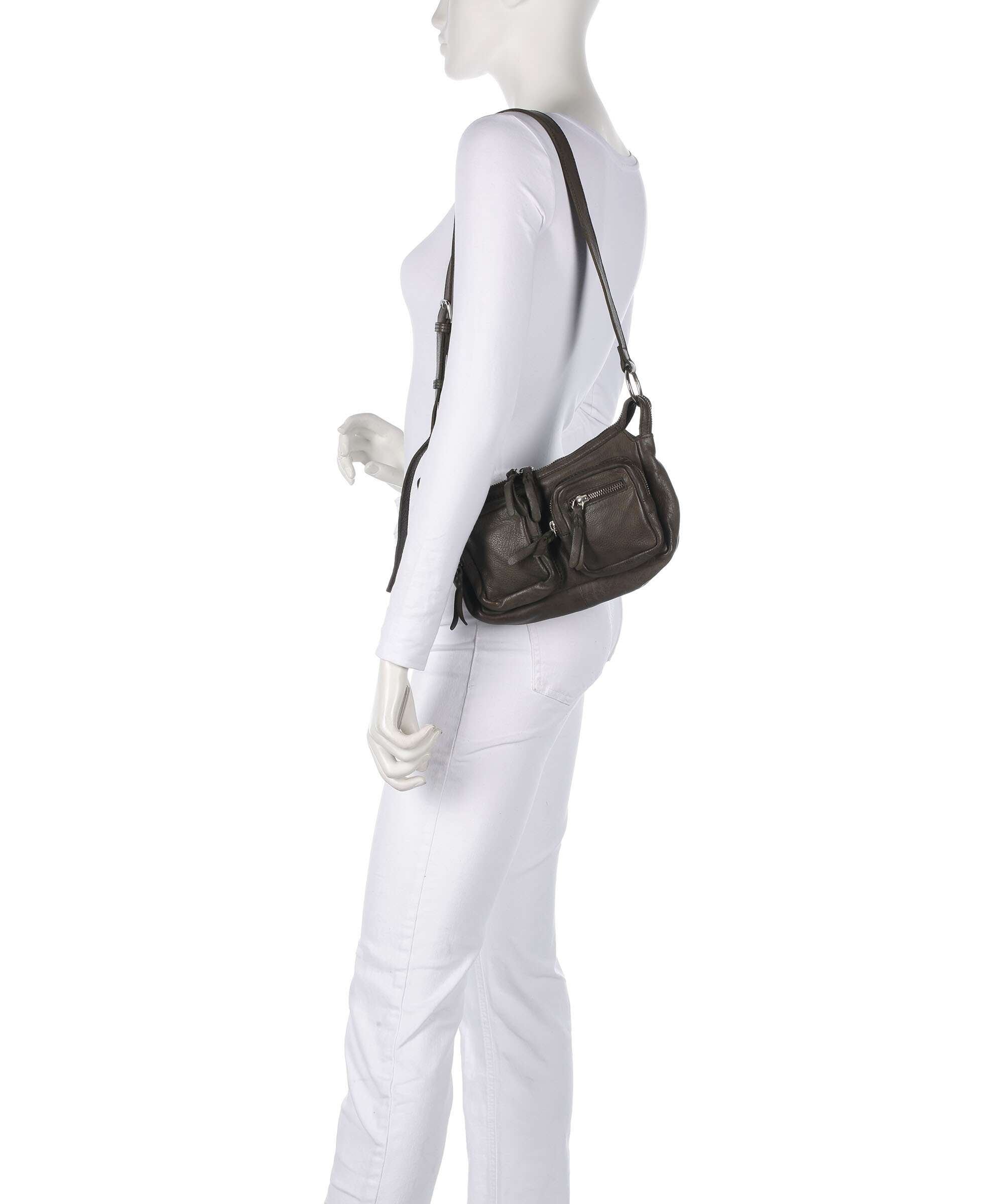 Taschendieb Wien Salvatorianerplatz 4 Shoulder bag green moos