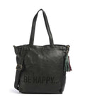 Taschendieb Wien Glücksbrücke 2 Tote bag green forest