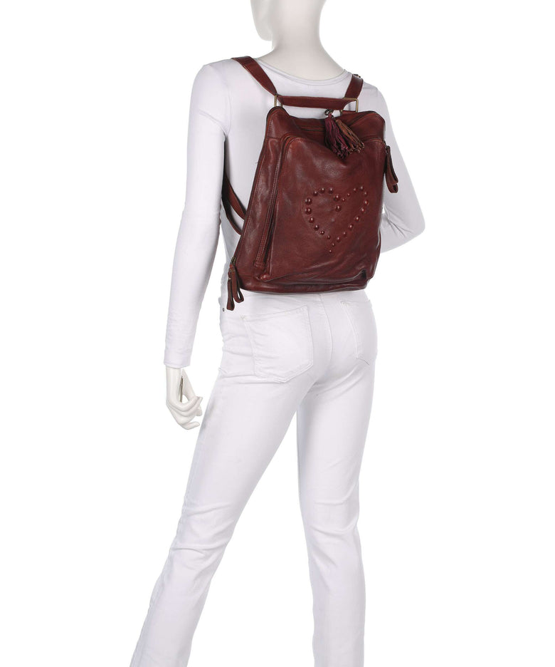 Taschendieb Wien Herzoggasse 2 Backpack bag brown brandy