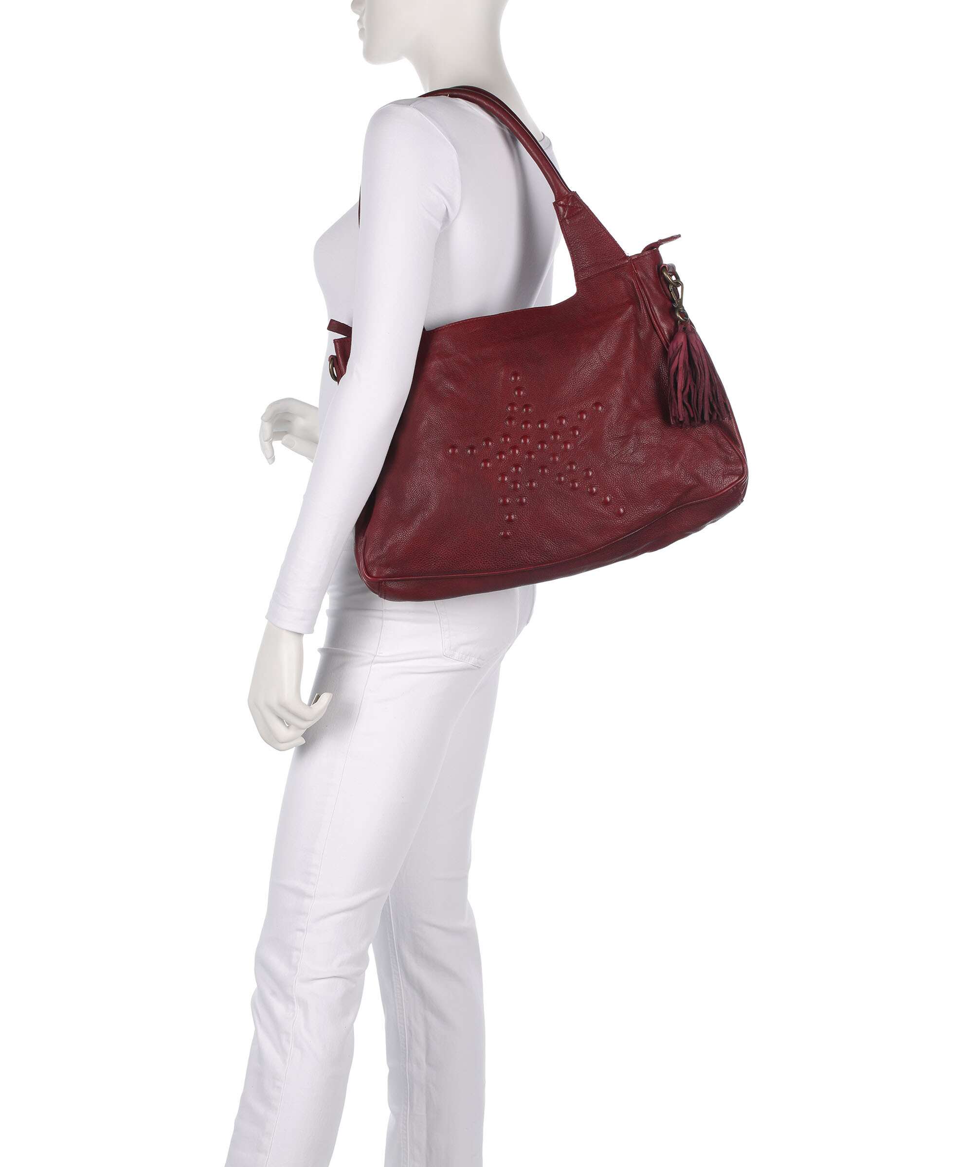Taschendieb Wien Sternbergstrasse 2 Tote bag red burgundy